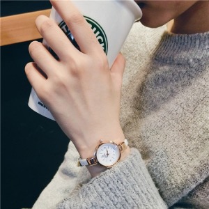 細皮質錶帶知性手錶-DoubleBear