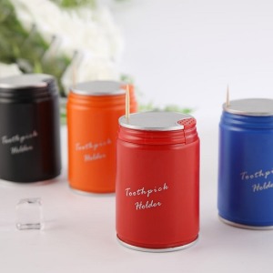 鋁罐造型牙籤盒-DoubleBear