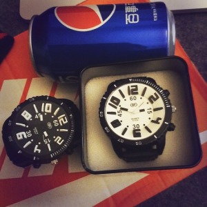 韓國放大數字情侶對錶-DoubleBear