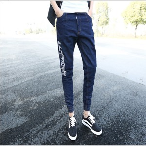 哈倫束口九分男褲-DoubleBear