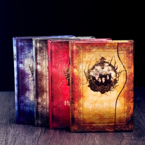 復古風哈利波特插圖筆記本