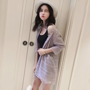 百搭雪紡披肩薄外套-DoubleBear