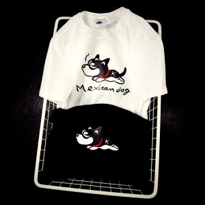 Q哈素色短T恤-DoubleBear