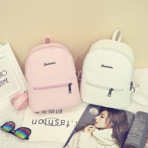 糖果色百搭後背包-Double Bear