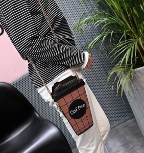 咖啡照型手機包-Double Bear