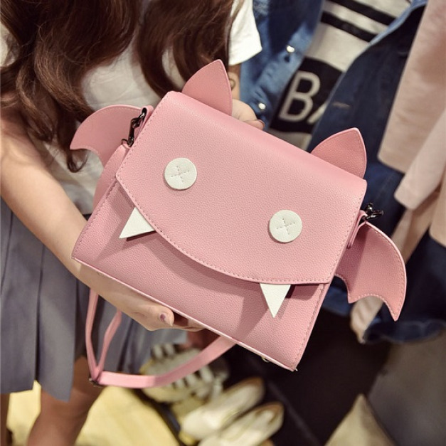 小惡魔斜肩包-Double Bear