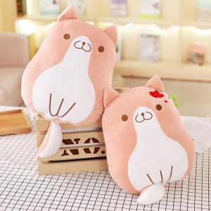 短腿柯基舒適抱枕-DoubleBear