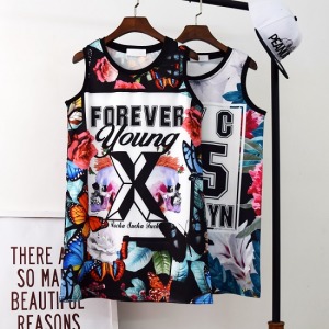 閨蜜款花花韓風球衣-DoubleBear