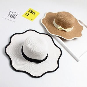 氣質遮陽草帽-DoubleBear