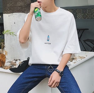 水男孩寬鬆T恤-DoubleBear