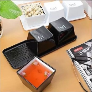 鍵盤按鍵造型小茶杯-DoubleBear