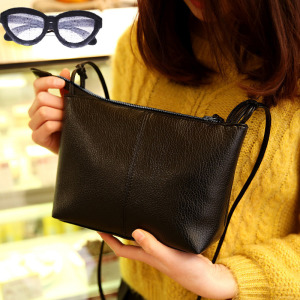 荔枝紋單肩小方包-DoubleBear