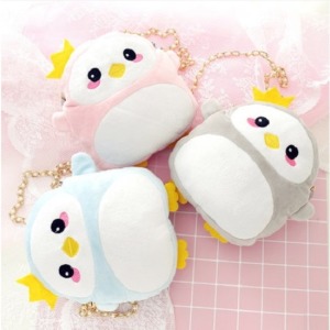 胖企鵝鍊條斜肩包-DoubleBear