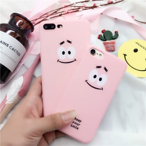 粉色派大星微笑手機殼-DoubleBear