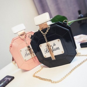 時尚香水造形單肩包-DoubleBear