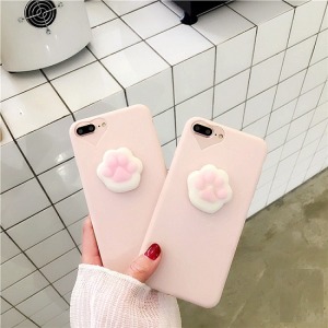 貓手掌手機殼-DoubleBear