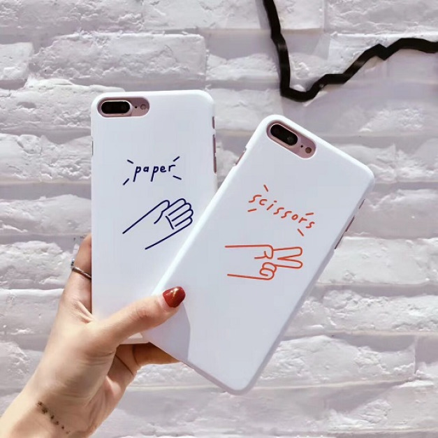 手式磨砂手機殼-DoubleBear