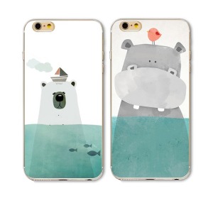 海洋動物手機殼-DoubleBear