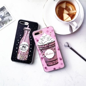 飲料流沙手機殼-DoubleBear