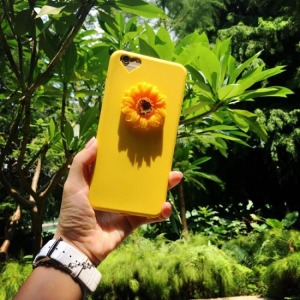 立體小雛花手機殼-DoubleBear