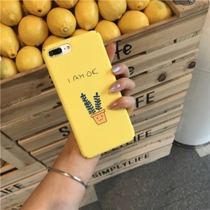 I am ok磨砂手機殼-DoubleBear