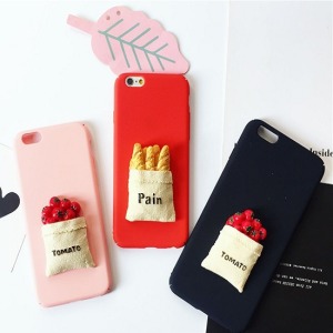 番茄麵包立體手機殼-DoubleBear