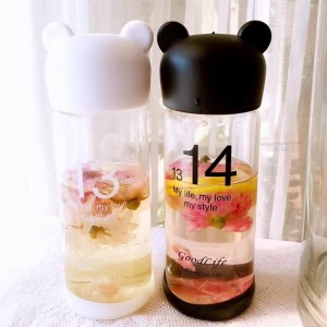 1314黑白熊熊水杯-DoubleBear