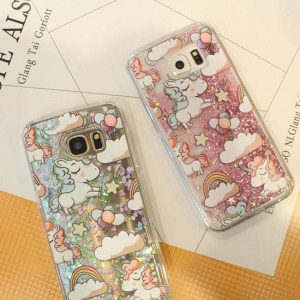 夢幻獨角獸流沙手機殼-DoubleBear