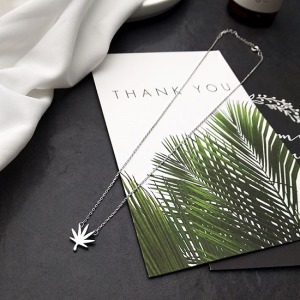 楓葉項鍊-DoubleBear