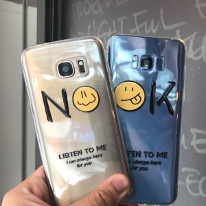 OK-NO表情符號三星手機殼-DoubleBear