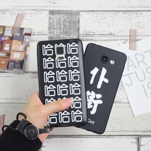 滿版哈哈哈圤街三星手機殼-DoubleBear