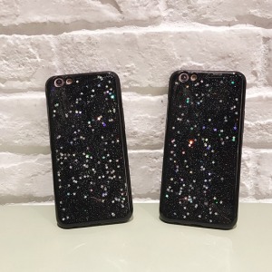 黑色星星閃亮OPPO手機殼-DoubleBear