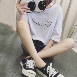 Yeah~短T-Double Bear