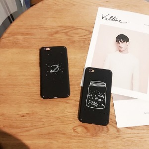 黑色星空OPPO手機殼-DoubleBear