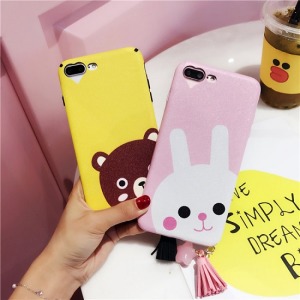 森林動物流蘇OPPO手機殼-DoubleBear