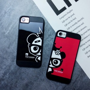 情侶磨砂手機殼-Double Bear