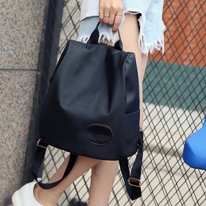 防盜防潑水後背包-Double Bear