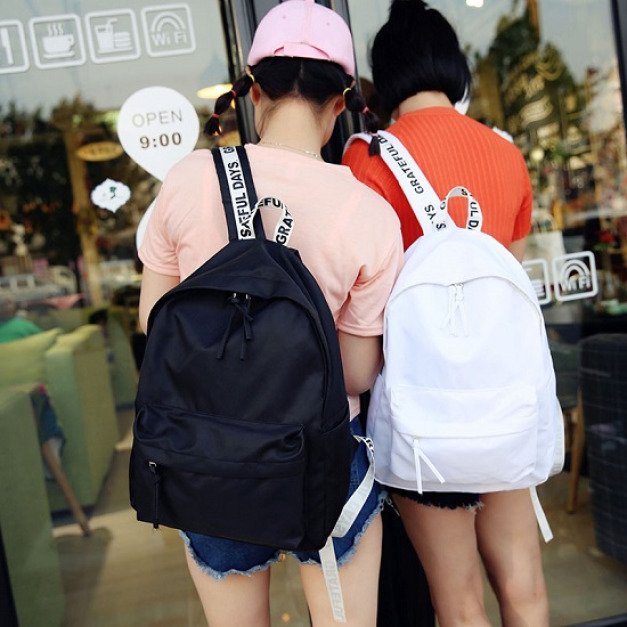 美好的一天英字後背包-DoubleBear