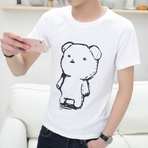 放空小熊短T-Double Bear