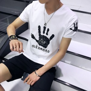 掌印短T-Double Bear