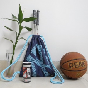 NY素面抽繩束口袋