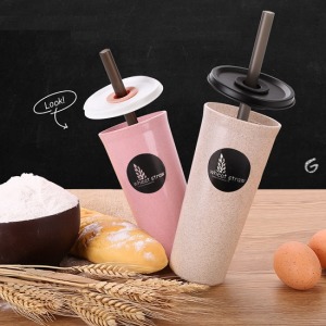 創意小麥水杯-DoubleBear