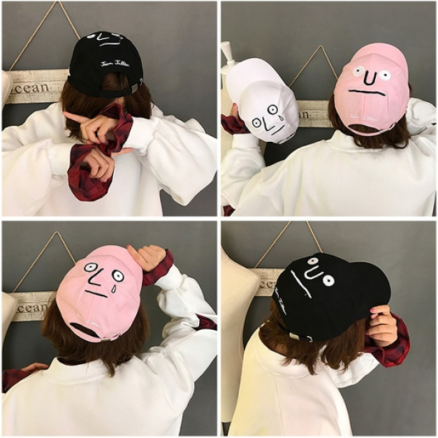 表情豐富夏季老帽-DoubleBear