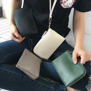 迷你手機零錢掛脖小包-DoubleBear