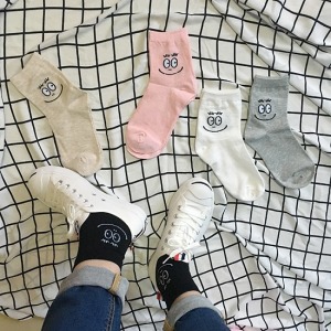 泡泡先生中筒襪-DoubleBear