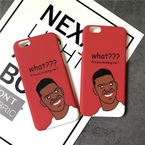 黑人問號手機殼-DoubleBear