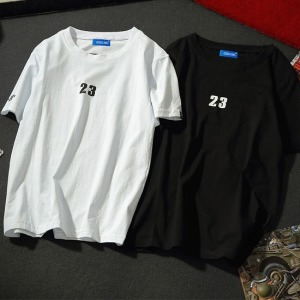 23圓領純棉單色短T-DoubleBear