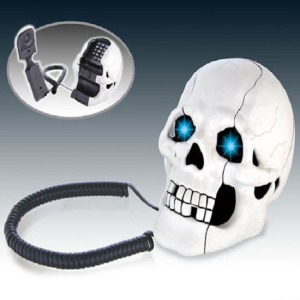 暗黑系骷髏頭電話-DoubleBear