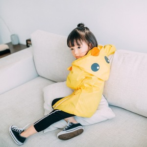 可愛小鴨兒童風衣-DoubleBear