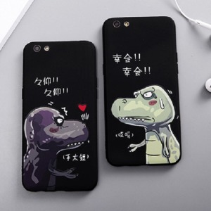 驚嚇小恐龍OPPO手機殼-Double Bear